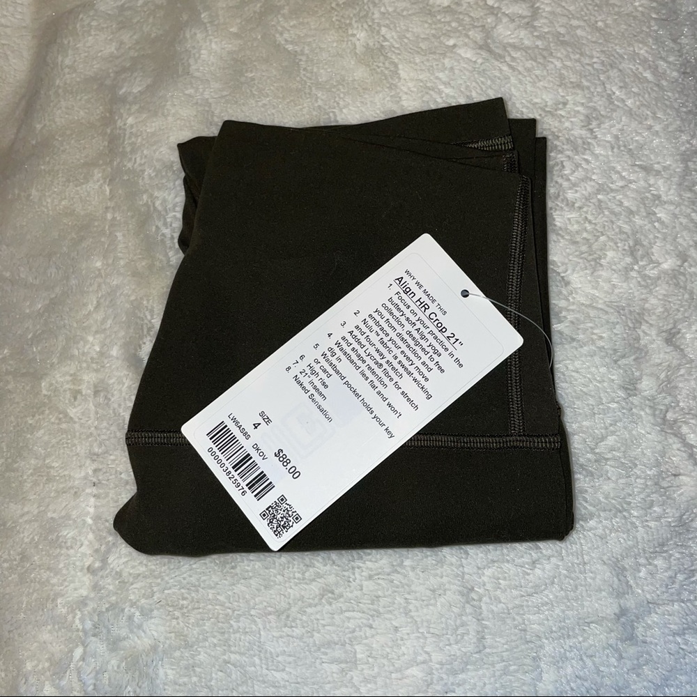 NWT ALIGN 21” Dark Olive